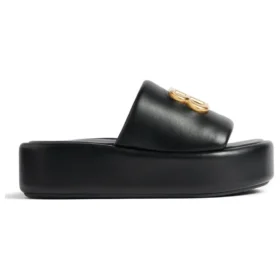 Rise-sandaler ”Svart glansigt nappa-lammskinn” 788494WB7E11080