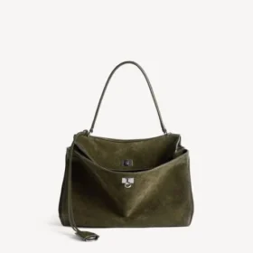Rodeo-handväska för dam, medium, i khaki