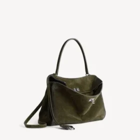 Rodeo-handväska för dam, medium, i khaki