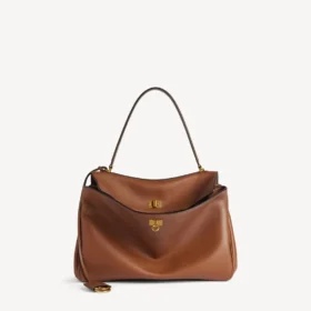 Rodeo-handväska för dam, medium, i ny tan