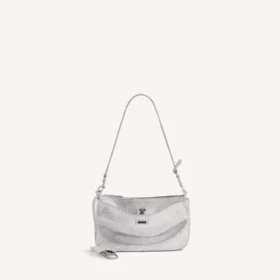Rodeo-slingpochette för dam med strass i rökgrått
