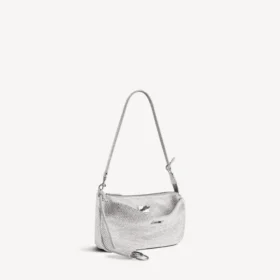 Rodeo-slingpochette för dam med strass i rökgrått