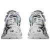 Runner Graffiti Sneakers ”Black and White Mesh and Nylon” 677403W3RBQ9010