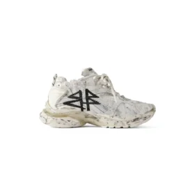 Runner Graffiti-sneakers ”White Black” 772774W3RBQ9010