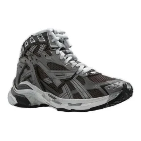 Runner High Top-sneakers ”Grått nylonmaterial som liknar mocka” 695764W3RH31891
