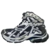 Runner High Top-sneakers ”Tvåfärgad svart och vit” 695764W3RH29010