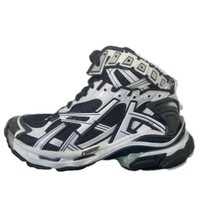 Runner High Top-sneakers ”Tvåfärgad svart och vit” 695764W3RH29010