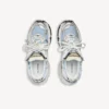 Runner-sneaker för dam i blått/gult/vitt Runner-sneaker för dam i blått/gult/vitt