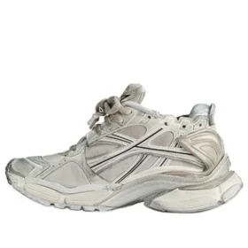 Runner Sneakers ”Beige nylon med mockaliknande tyg” 772774W3RNY9797