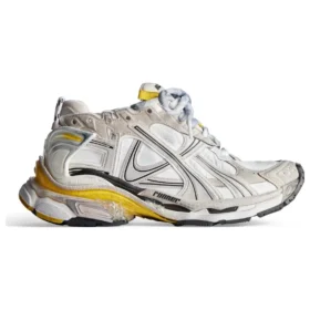 Runner Sneakers ”Beige, vit, gul, nylon och mockaliknande tyg” 772767W3RNY9170