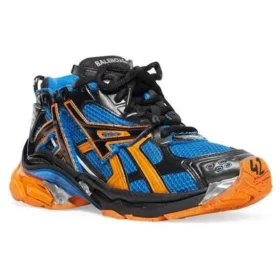 Runner Sneakers ”Blå, orange, svart, mesh och nylon” 677403W3RB34719