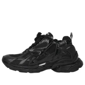 Runner Sneakers ”Black Mesh and Nylon” 656063W3RA11000
