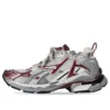 Runner Sneakers ”Burgundy Grey White Mesh and Nylon” 677403W3RB39069