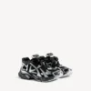 Herr-Runner-Sneaker i svart/silver Herr-Runner-Sneaker i svart/silver