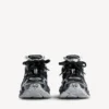 Herr-Runner-Sneaker i svart/silver Herr-Runner-Sneaker i svart/silver