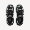 Herr-Runner-Sneaker i svart/silver Herr-Runner-Sneaker i svart/silver
