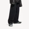 Runner-sneakers i svart/silver