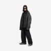 Runner-sneakers i svart/silver