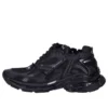 Runner Sneakers ”Matte Black Mesh and Nylon” 677403W3RBT1000