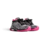 Runner Sneakers ”Silver White Pink Mesh and Nylon” 677402W3RBW9155
