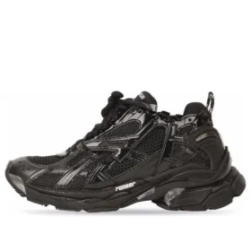 Runner Sneakers ”Svart mesh och nylon med genomskinlig flerfärgad dekoration” 677402W3RB11000