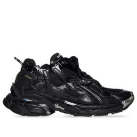 Runner Sneakers ”Svart mesh och nylon med genomskinlig flerfärgad dekoration” 677402W3RB11000