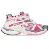 Runner Sneakers ”Vit, rosa, grå mesh och nylon” 677402W3RBN9155
