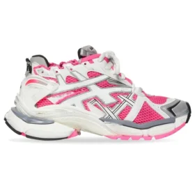 Runner Sneakers ”Vit, rosa, grå mesh och nylon” 677402W3RBN9155