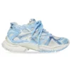Runner Sneakers ”White Baby Blue Mesh and Nylon” 677402W3RB29744
