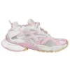 Runner Sneakers ”White Baby Pink Mesh and Nylon” 677402W3RB39059