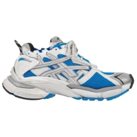 Runner Sneakers ”White Blue Mesh and Nylon” 677402W3RB34912