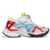 Runner Sneakers ”White Blue Red Mesh and Nylon” 677403W3RB69645