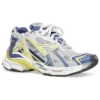 Runner Sneakers ”White Blue Yellow Mesh and Nylon” 677403W3RB59174