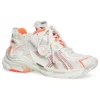 Runner Sneakers ”White Fluo Orange Mesh and Nylon” 677403W3RBM9770
