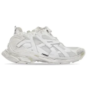 Runner Sneakers ”White Mesh and Nylon” 656065W3RA19000