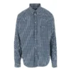 Rutig långärmad skjorta ”Blue” 690340TMM373768