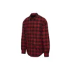 Rutig, vadderad flanellskjorta ”Red” 642339TJO276167