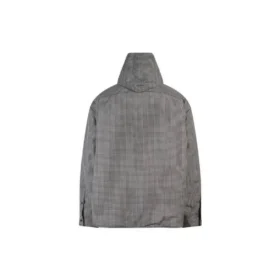 Rutig vadderad jackor-skjorta ”Svart Vit” 735662TNO781070