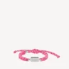 Saint-Germain-armband i rosa/svart/vitt/glänsande silver Saint-Germain-armband i rosa/svart/vitt/glänsande silver