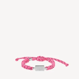 Saint-Germain-armband i rosa/svart/vitt/glänsande silver