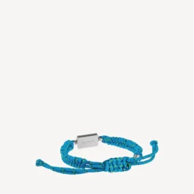 Saint-Germain-armband i turkos/svart/grönt/glänsande silver