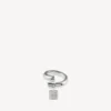 Saint-Germain-ring med tagg för damer i glänsande silver Saint-Germain-ring med tagg för damer i glänsande silver
