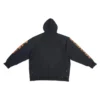 SBalenciaga Metallica-luvtröja i oversized-passform ”Black Orange” 697879TMV891055