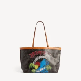 Select-tote för dam, medium, i svart/rött