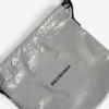 Shopper-väska för herr, dammpåse, crossbody-väska, medium, i Balenciaga-grå
