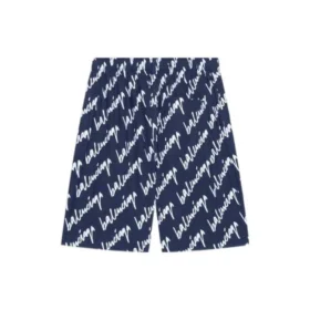 Shorts med klotter över hela ytan ”Indigo” 672410TLLJ48502