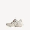 Signatur-sneakers för damer i beige/rosa