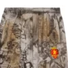 Skater Graffiti Baggy Sweatpants ”Heather Grey” 740028TOVA81300