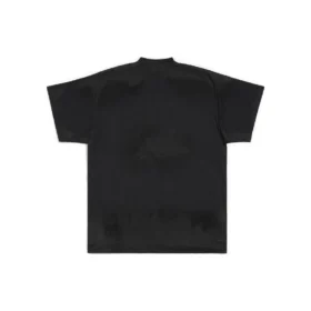 Skater-T-shirt i oversized-modell ”Black Faded” 739028TOVN21055