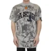 Skater-T-shirt med graffititryck ”Heather Grey” 739028TOVA71300